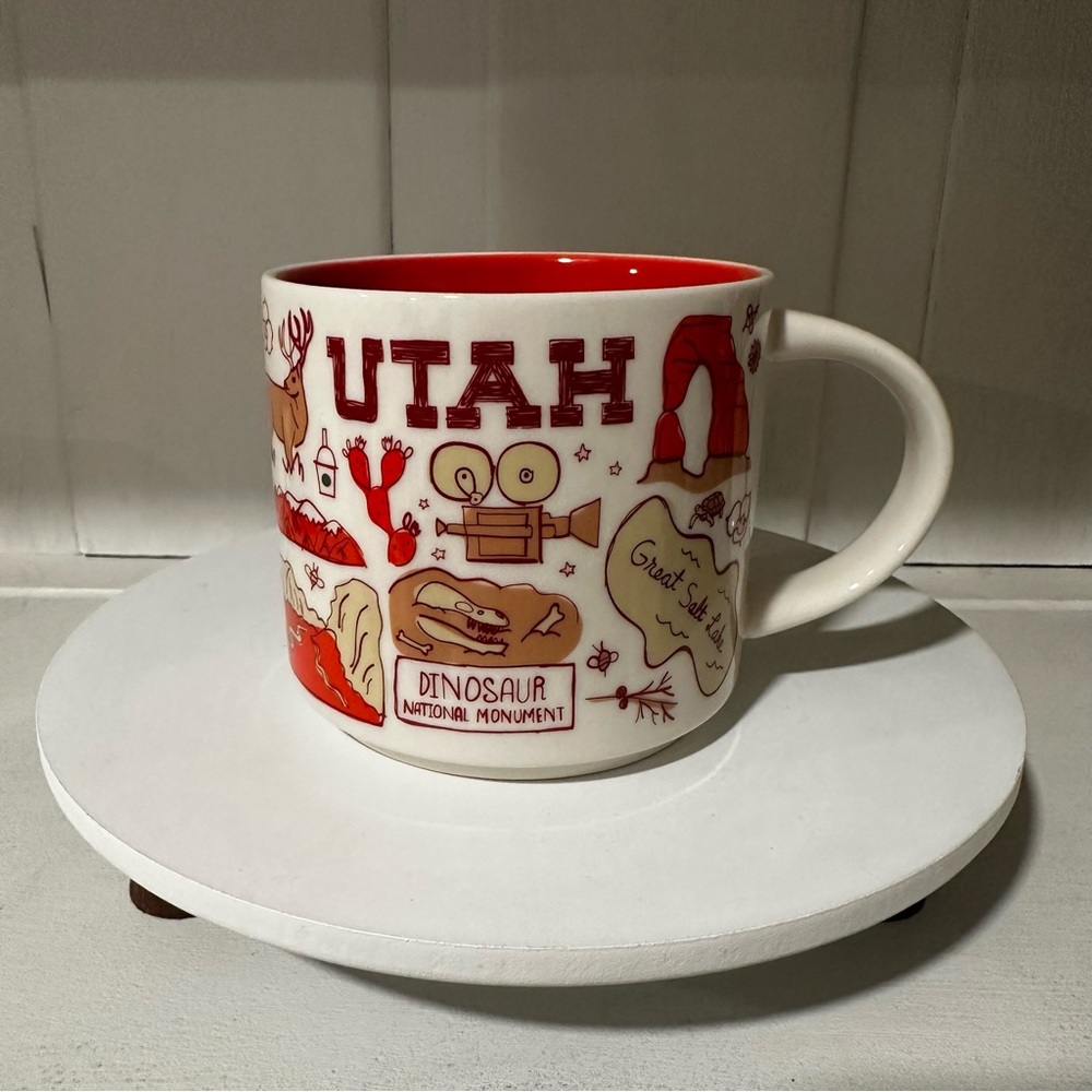 Starbucks Been There Series Utah Ceramic Mug Across the Globe Collection